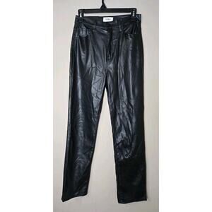 Pistola Black Straight Leg Pants